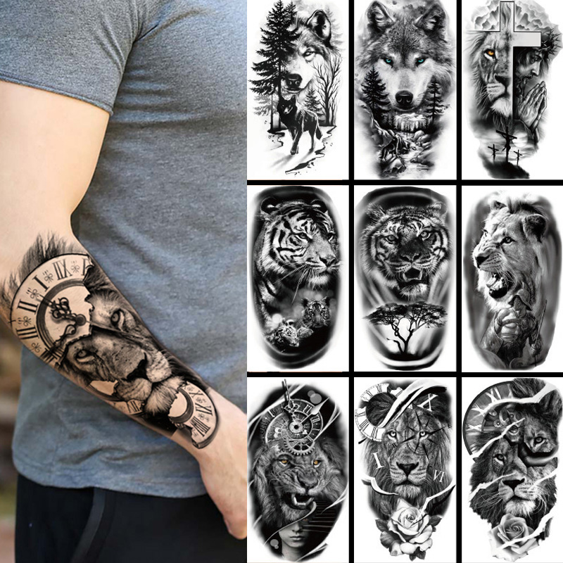 Body Jewelry Art - Waterproof Temporary Tattoo Sticker Forest Big