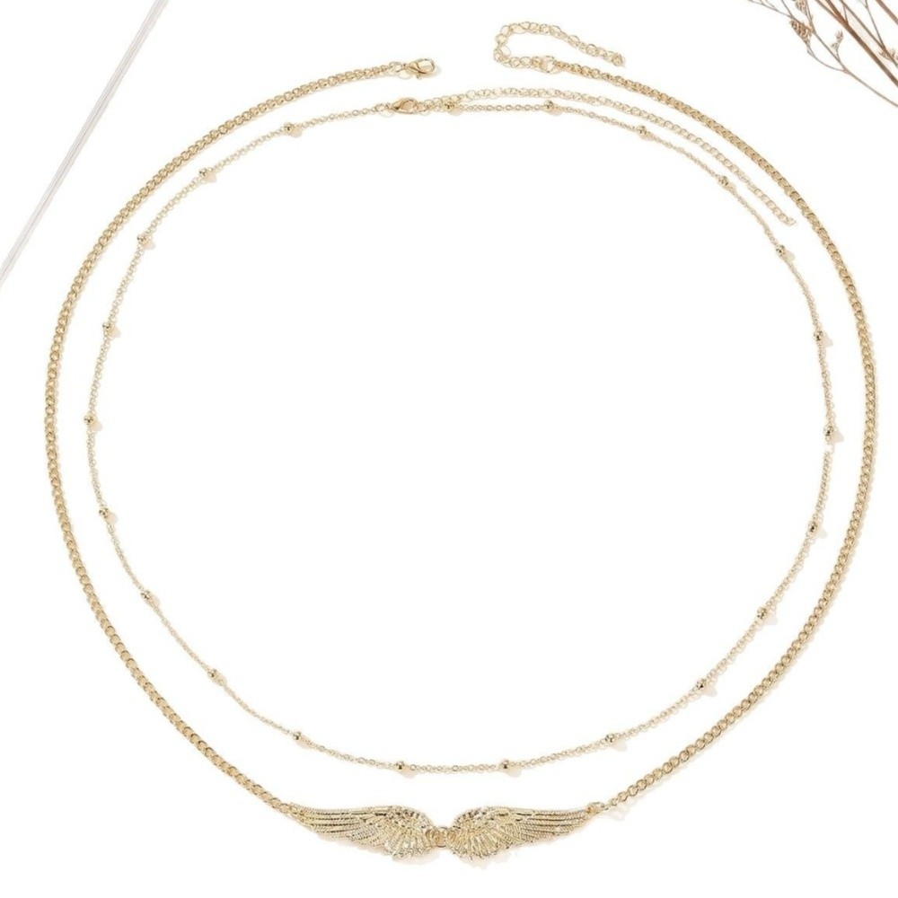 Body Jewels - Trendy Elegant Double Layer Wings Body