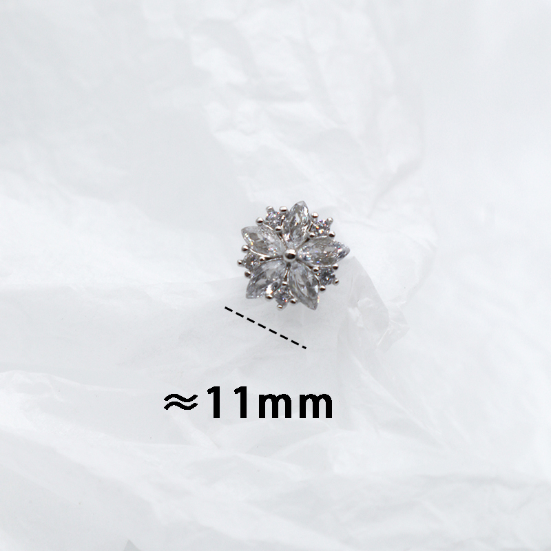 MIQIAO Silver 925 Flower Belly - đánh giá và giá Body Jewelry Trend