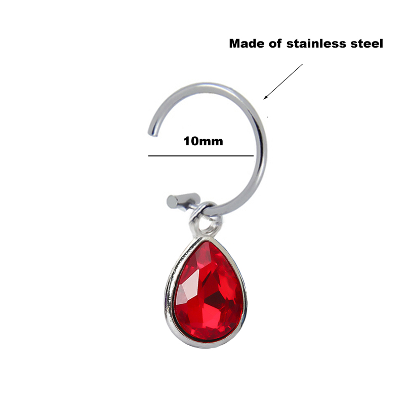 1 Máy Tính Giả Xuyên Môi Kẹp C - đánh giá và giá Body Jewelry Septum