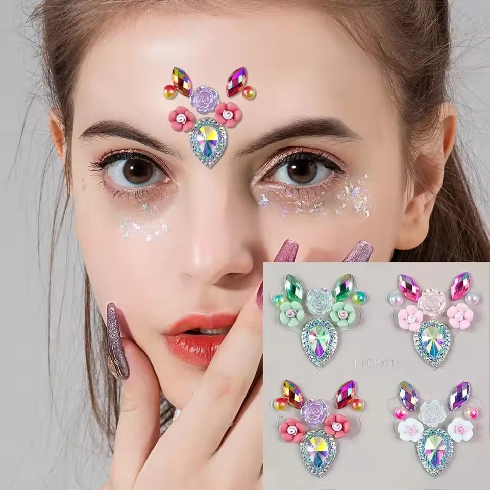 New 3D Rhinestones for Face Fe - đánh giá và giá Body Jewels