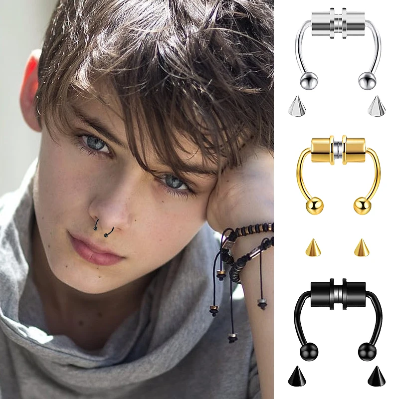 Women Fake Piercing Nose Ring  - đánh giá và giá Body Jewelry Septum