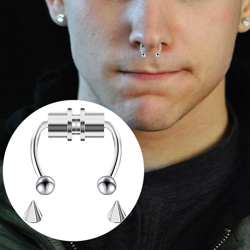Women Fake Piercing Nose Ring  - đánh giá và giá Body Jewelry Septum