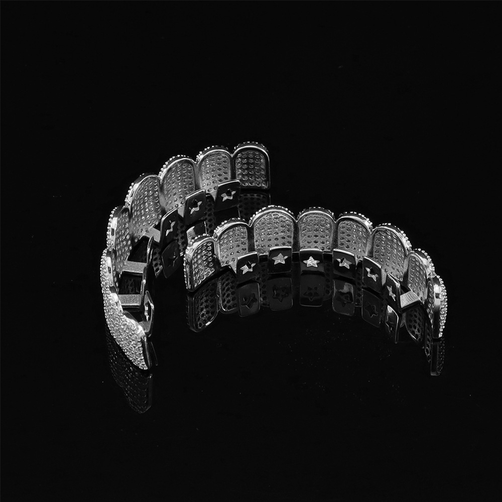 Silver Plated Full Iced Out CZ - đánh giá và giá Body Jewelry Art