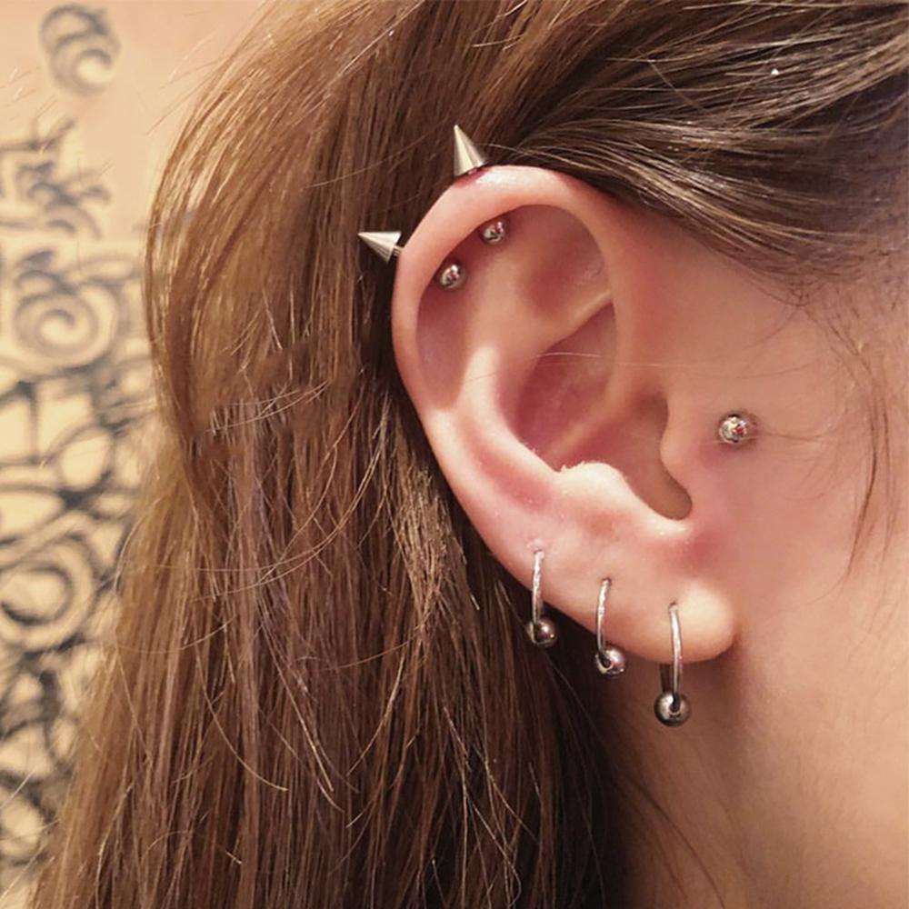2Pcs Medical Stainless Steel L - đánh giá và giá Body Jewelry Trend