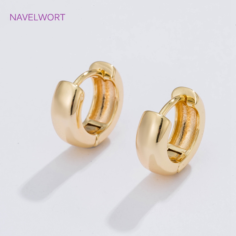 6 Sizes Gold Plated Circle Hoo - đánh giá và giá Body Jewelry High Quality