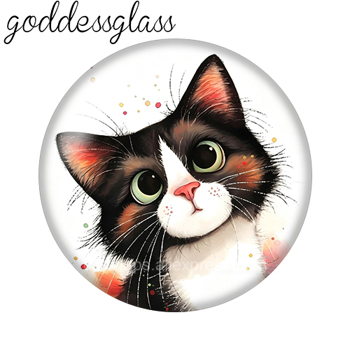 Cartoon Cute Cat painted cat 1 - đánh giá và giá Body Jewelry Top