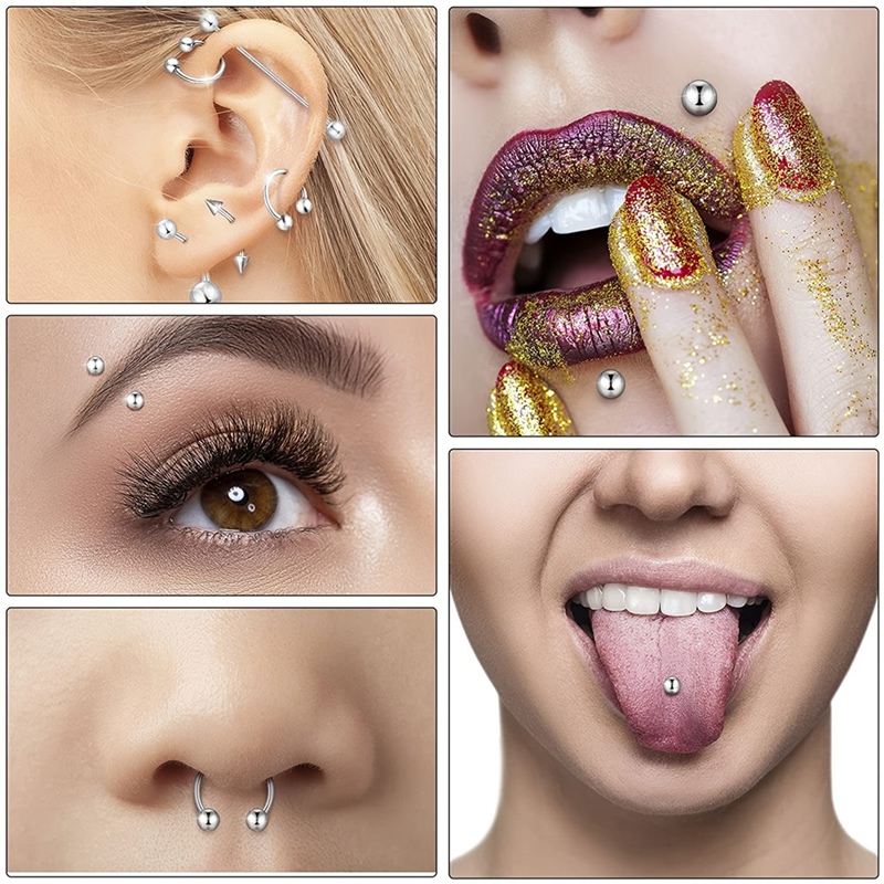 41pcs Body Piercing Tool Kit I - đánh giá và giá Body Jewelry Septum