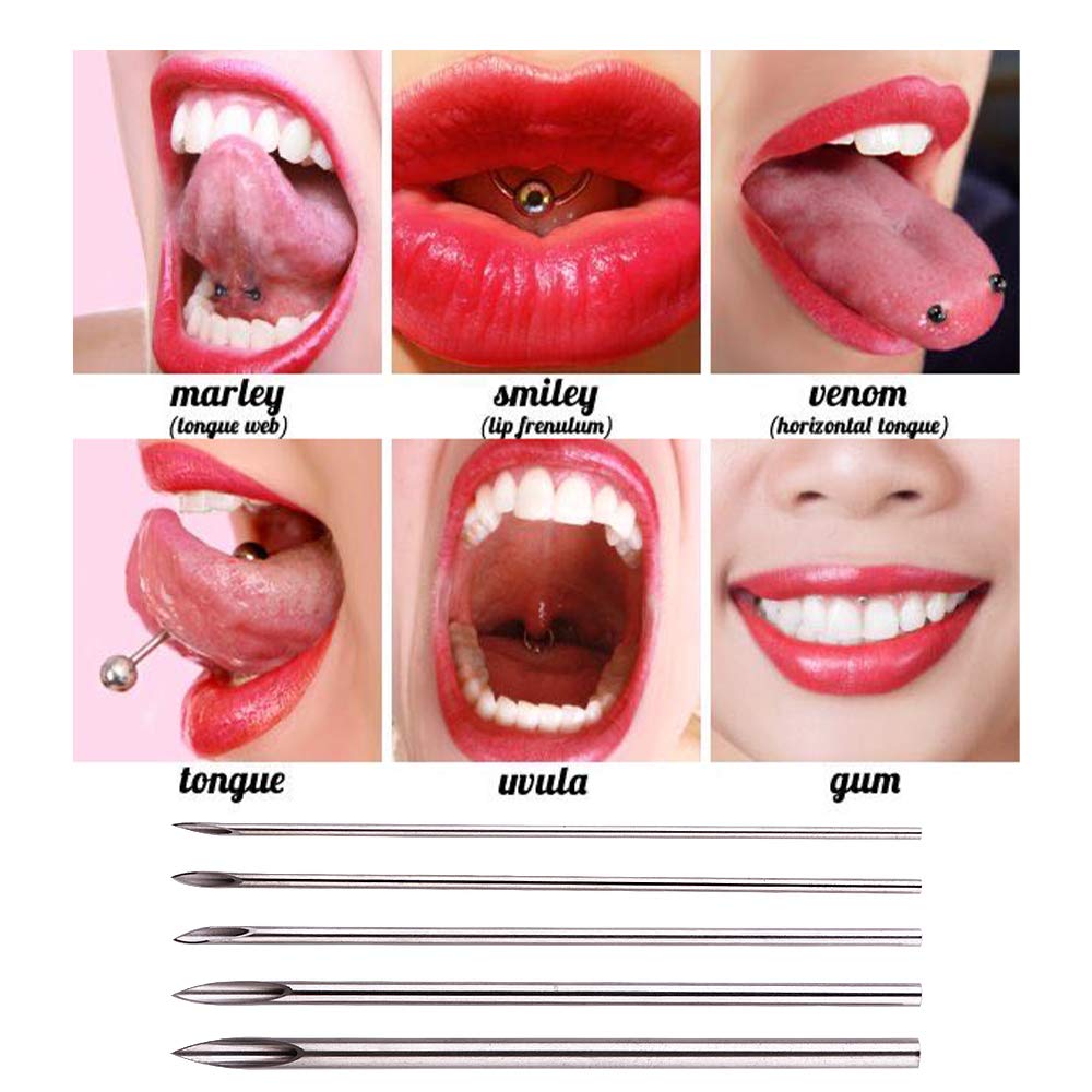 100Pcs 6G-20G Gauge Sterile Di - đánh giá và giá Body Jewelry Septum