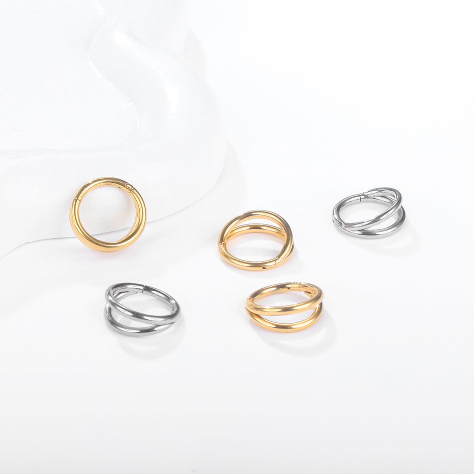 1pc Titanium Cartilage Hoop Ea - đánh giá và giá Body Jewelry Septum
