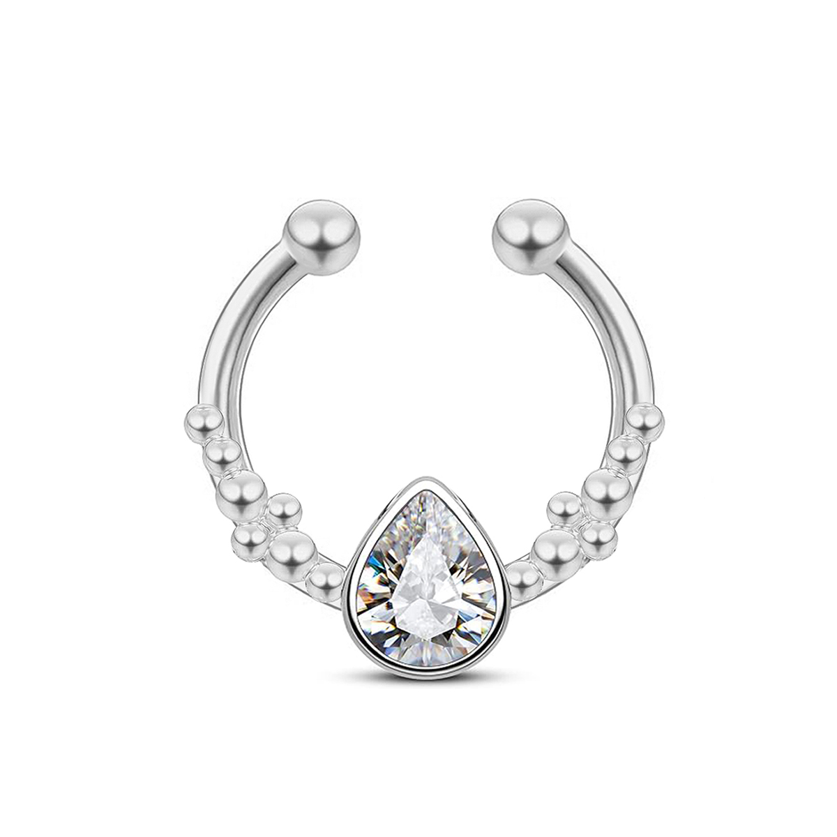 Stainless Steel Horseshoe Wate - đánh giá và giá Body Jewelry Septum