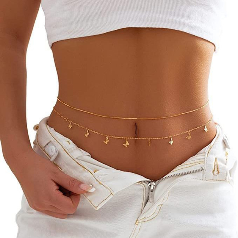 Fashion Simple Double Layer Be - đánh giá và giá Body Jewels