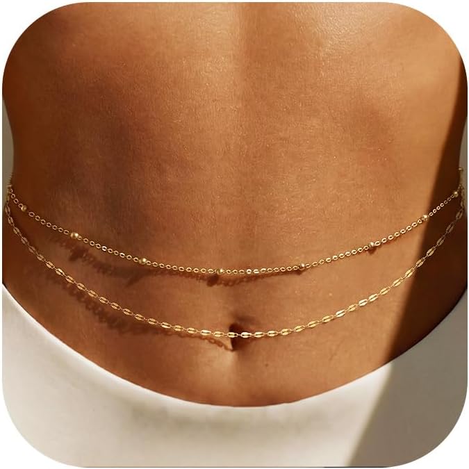 14K Gold Plated Waist Chain Wo - đánh giá và giá Body Jewels