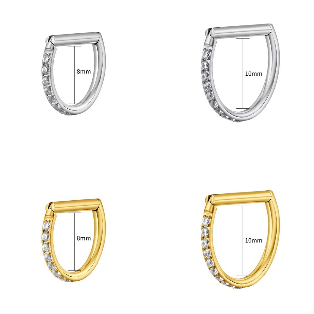 ASTM F136 Titanium Septum Ring - đánh giá và giá Body Jewelry Septum