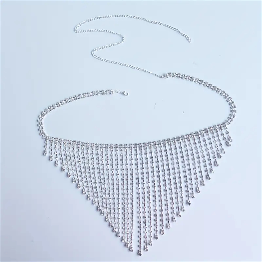 Gold Silver  Tassel Waist Chai - đánh giá và giá Body Jewelry Art